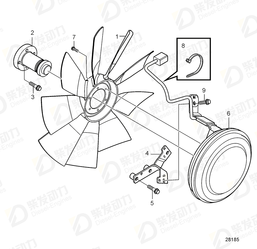 VOLVO Clutch 22259219 Drawing